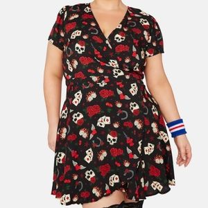 Rockability print wrap